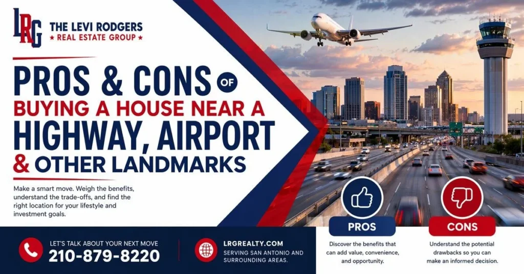 Pros and Cons of Buying a House Near a Highway, Airport & Other Landmarks