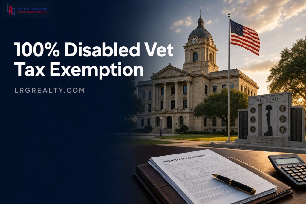 Disabled Veteran Property Tax Exemption in Texas: The 100% Rule