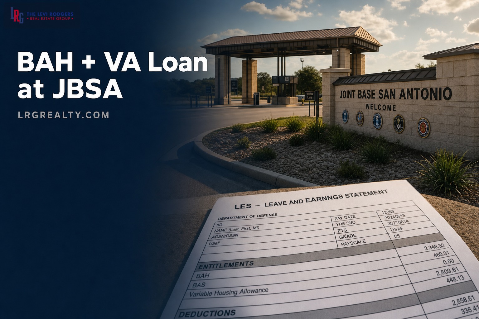 Using BAH to Qualify for a VA Loan at JBSA