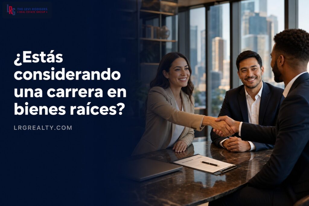 ¿Estás considerando una carrera en bienes raíces? Únete al equipo de LRG para recibir un apoyo incomparable y oportunidades de crecimiento.