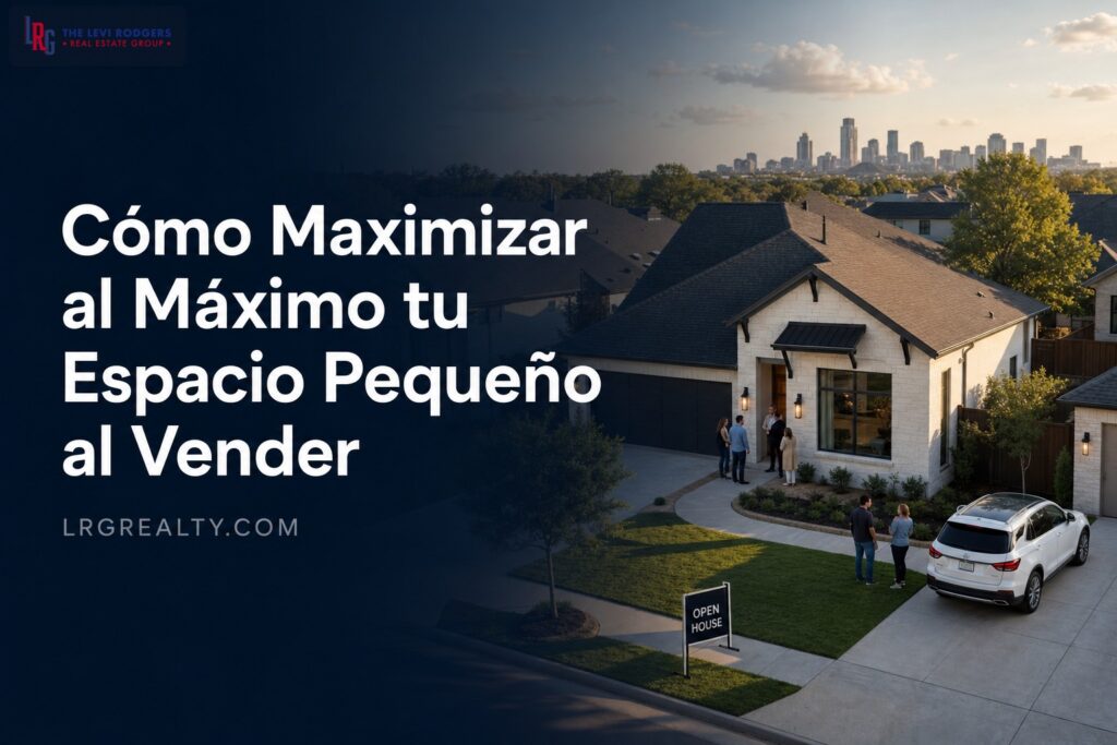 Cómo Maximizar al Máximo tu Espacio Pequeño al Vender tu Casa (how to maximize the most out of your small space)