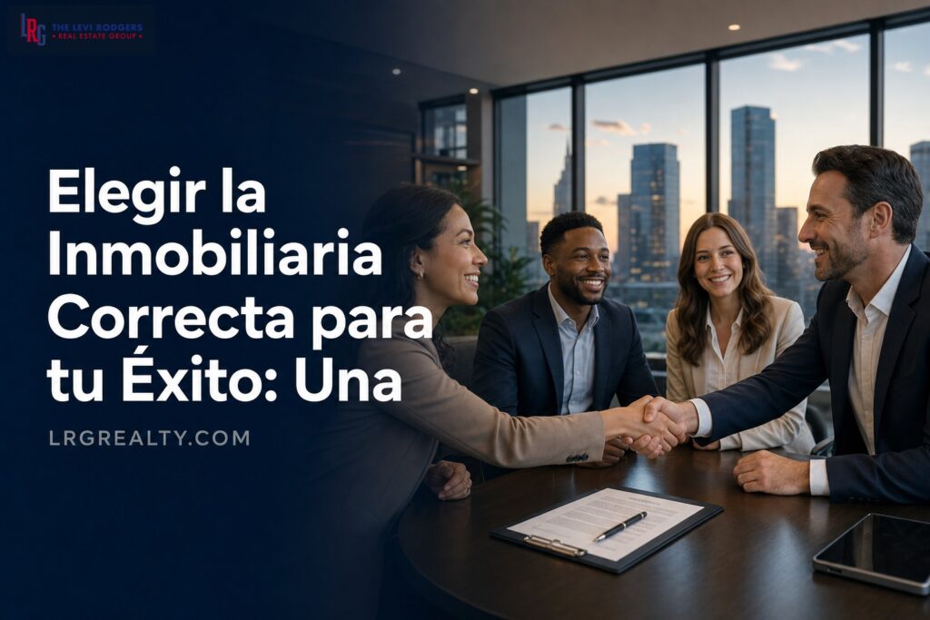 Elegir la Inmobiliaria Correcta para tu Éxito: Una Guía para Nuevos Agentes Inmobiliarios (Choosing the right brokerage)