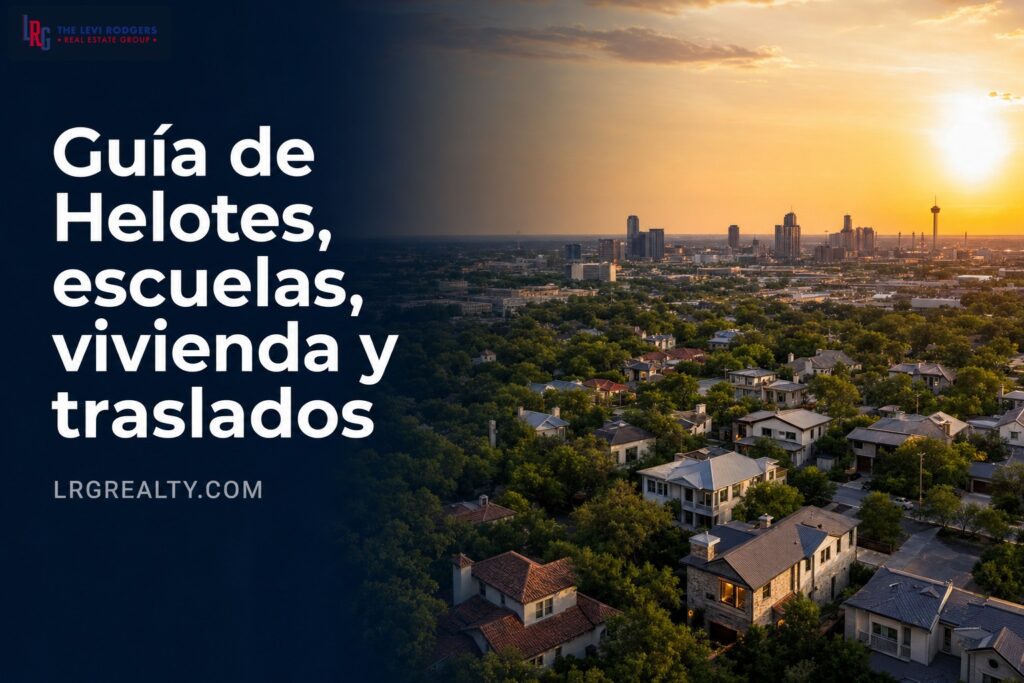 Guía de Helotes, escuelas, vivienda y traslados