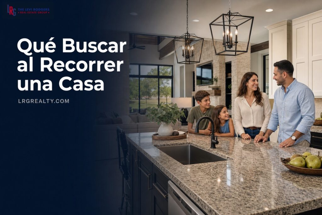 Qué Buscar al Recorrer una Casa (What to look for when touring a home)