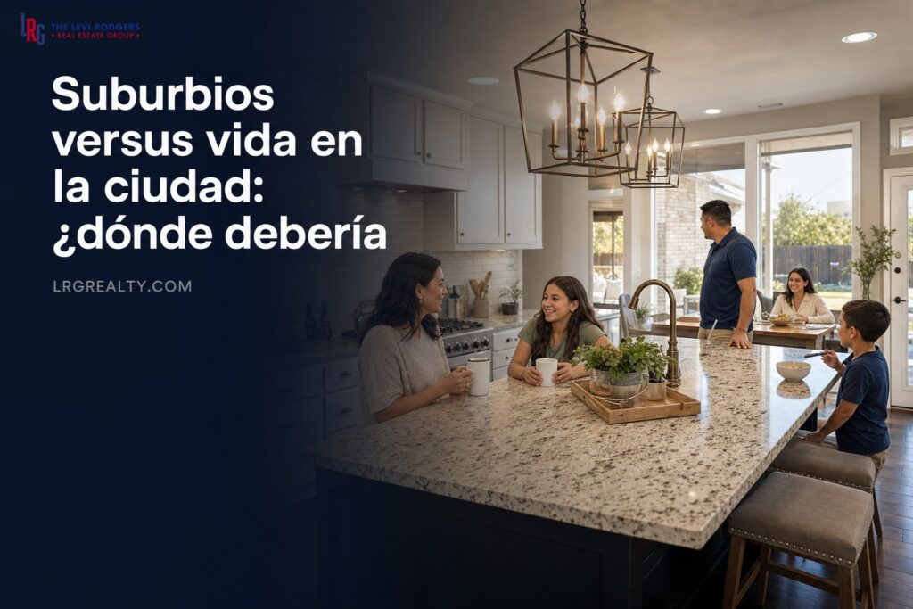Suburbios versus vida en la ciudad: ¿dónde debería vivir?
