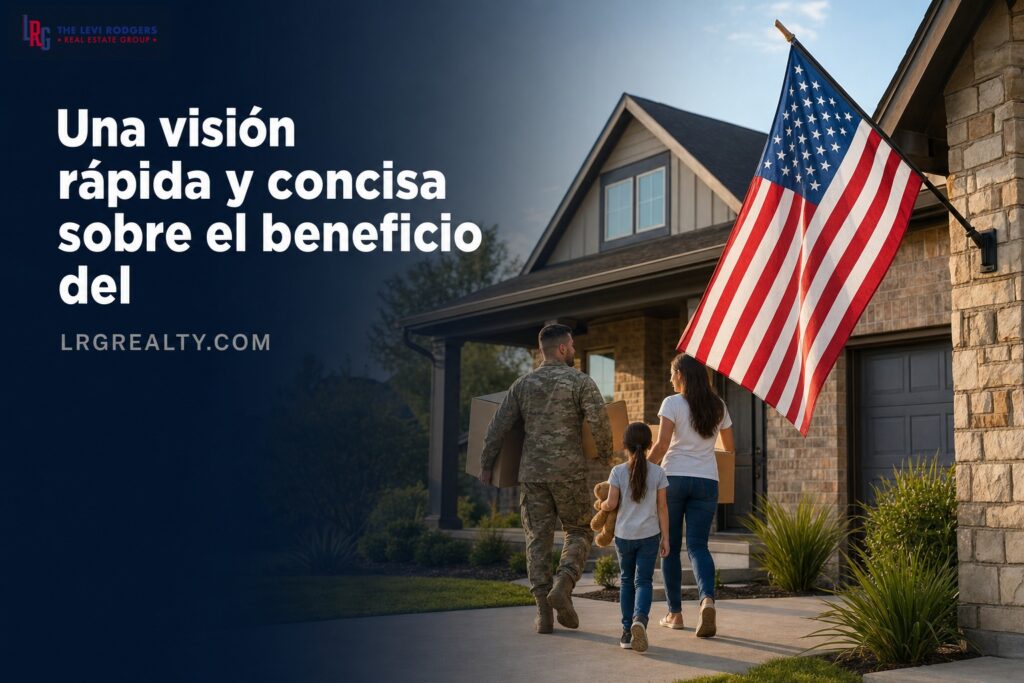Una visión rápida y concisa sobre el beneficio del préstamo hipotecario VA& Por qué DEBERÍAS empezar a ganar con el préstamo hipotecario VA y Levi Rodgers Real Estate (Quick down and dirty…)