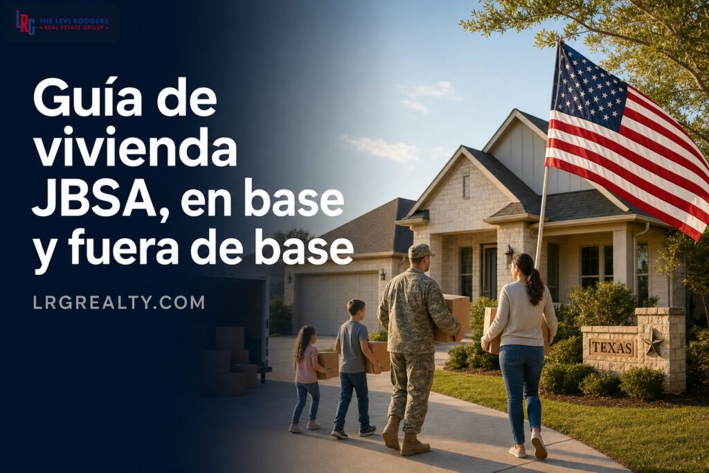 Guía de vivienda JBSA, en base y fuera de base