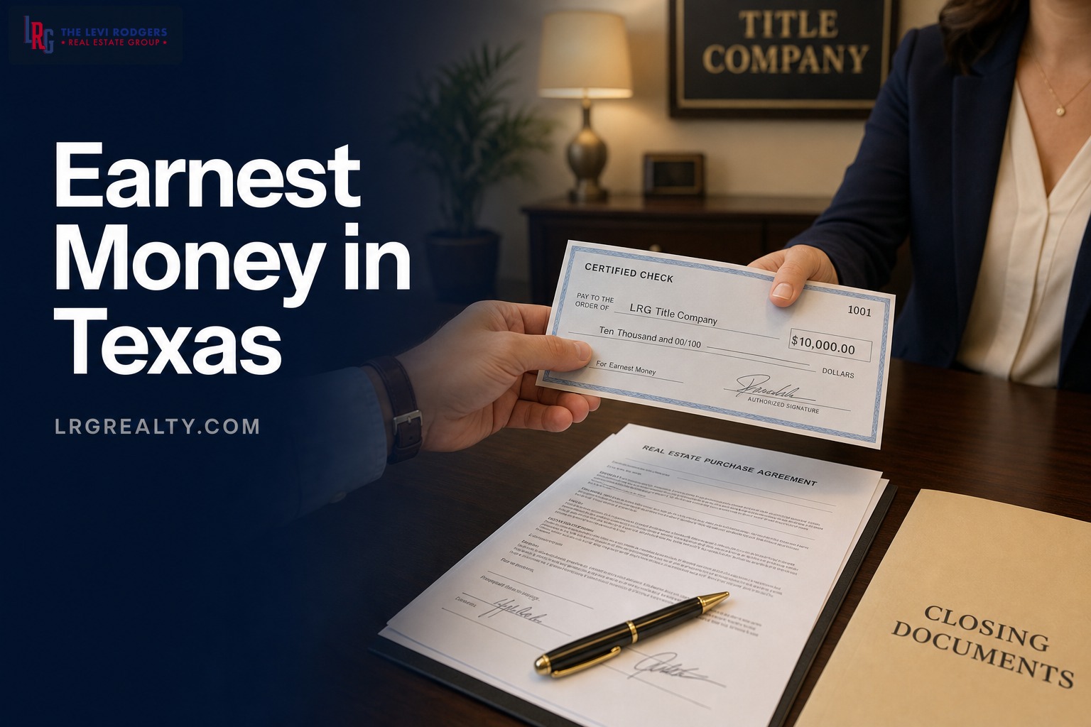 How Much Earnest Money Do You Need in Texas?