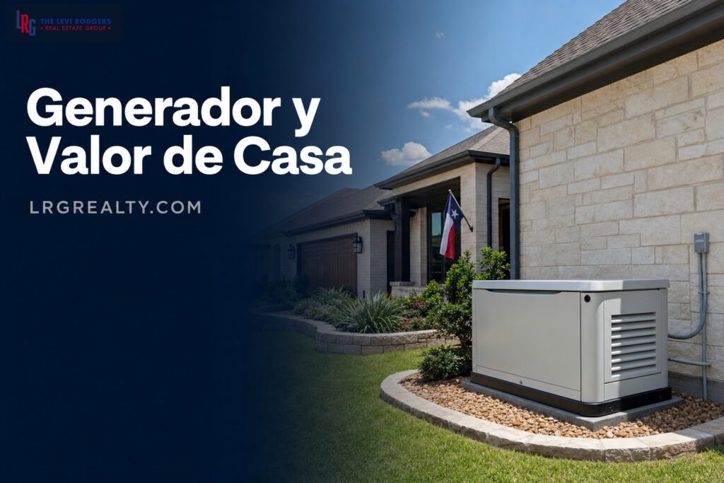 ¿Un Generador Eléctrico Agrega Valor a Tu Casa en Texas?