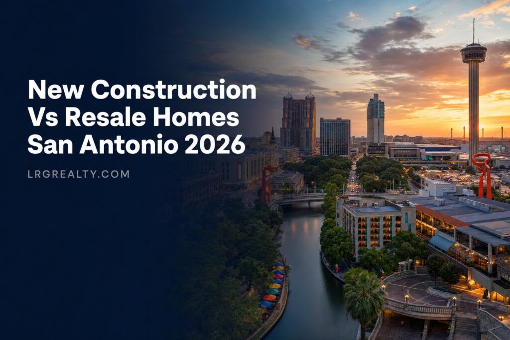 New Construction vs Resale in San Antonio 2026: Price, Timeline, and Incentives Compared