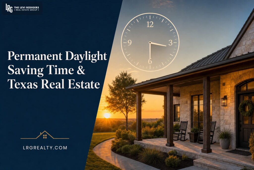Permanent Daylight Saving Time and Texas Real Estate: What Changes for Showings, Safety, and Sellers