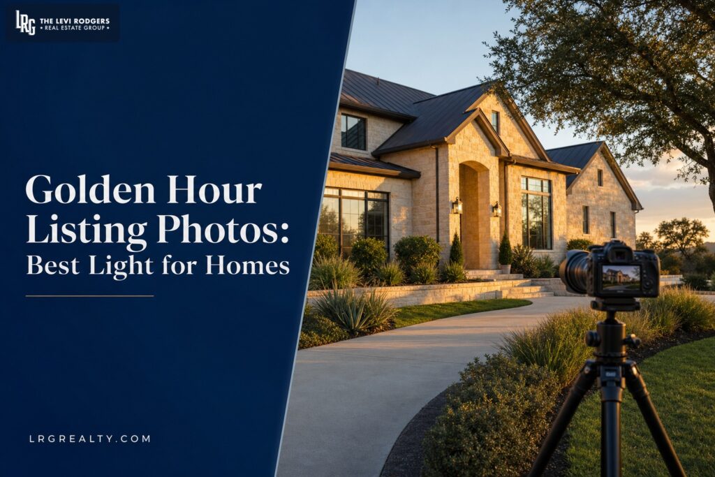 Golden Hour Listing Photos: Best Light for Real Estate Photography in Texas