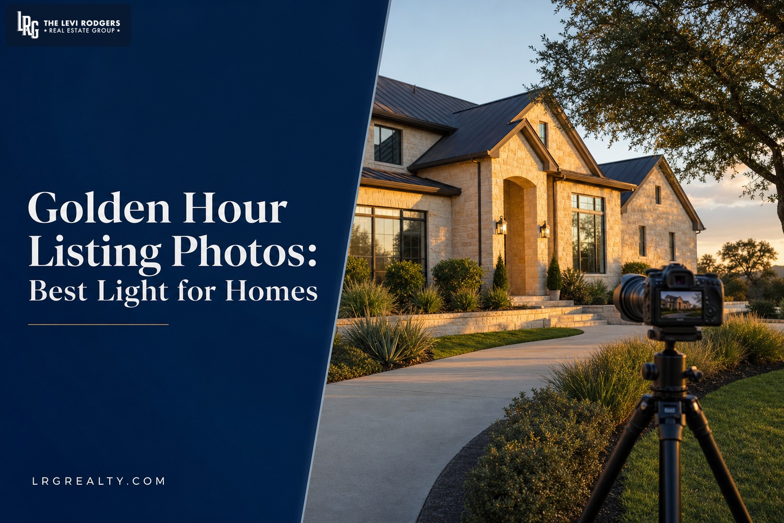 Golden Hour Listing Photos: Best Light for Real Estate Photography in Texas