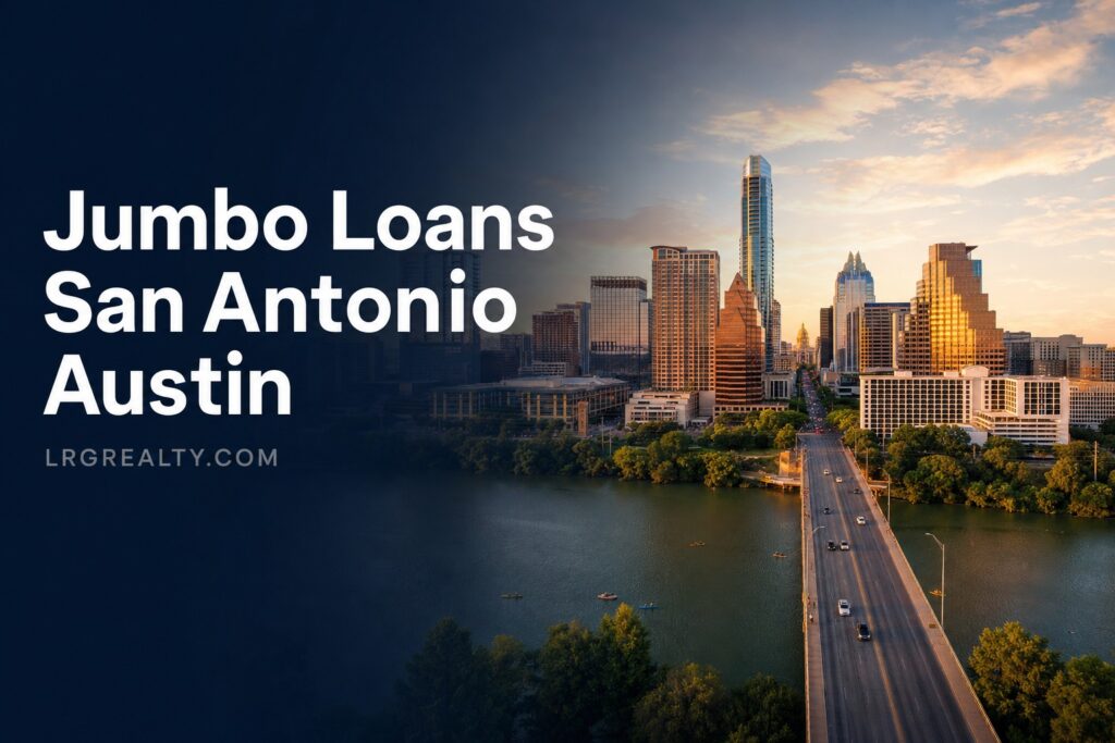 Jumbo Loans in San Antonio and Austin: What Central Texas Buyers Need to Know