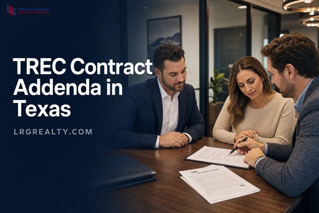 TREC Contract Addenda in Texas: What Each Form Does and When You Need It