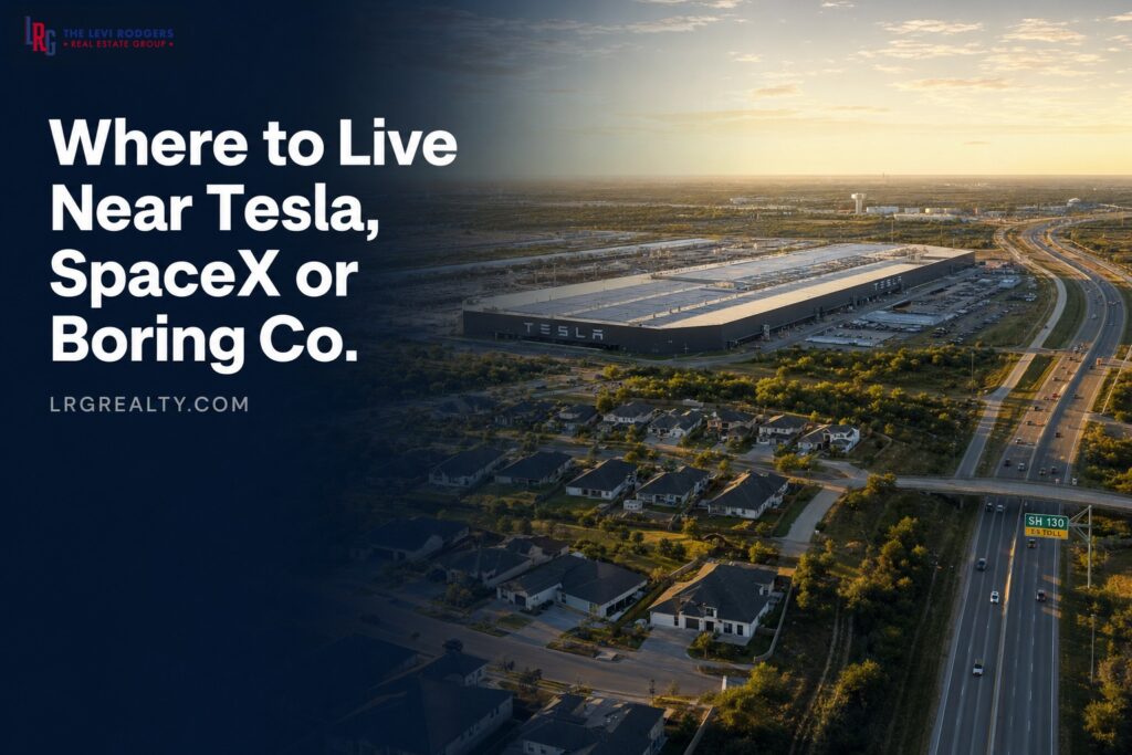 Where to Live If You Work at Tesla, SpaceX, or The Boring Company in Central Texas